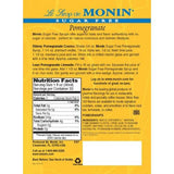 Monin Sugar Free Pomegranate Syrup Bottle - 1 Liter-Syrups-monin-Restaurant Supply Drop
