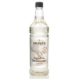 Monin Sugar Free Sweetener Syrup Bottle - 1 Liter-Syrups-monin-Restaurant Supply Drop