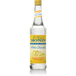 Monin Sugar Free White Chocolate Syrup Bottle - 750ml-Syrups-monin-Restaurant Supply Drop