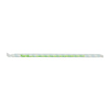 Paper Straws - Karat Earth 10.25" Giant Paper Spiral Straws (7mm) Wrapped - Blue & White (1,200 ct)-Paper Straws-Restaurant Supply Drop-Restaurant Supply Drop