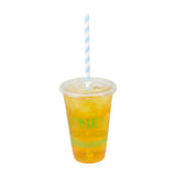 Paper Straws - Karat Earth 10.25" Giant Paper Spiral Straws (7mm) Wrapped - Blue & White (1,200 ct)-Paper Straws-Restaurant Supply Drop-Restaurant Supply Drop