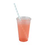 Paper Straws - Karat Earth 9" Giant Paper Spiral Straws (7mm) Wrapped - Blue & White (1,200 ct)-Paper Straws-Restaurant Supply Drop-Restaurant Supply Drop