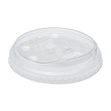 Strawless Sipper Lid 12-22 oz - Karat 90mm Paper Cold Cup Flat Lids - 1,000 ct-Cups & Lids-Karat-Restaurant Supply Drop
