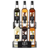 Syrup 1883 Maison Routin Wire Rack (6 Bottles)-Syrups-1883 Maison Routin-Restaurant Supply Drop