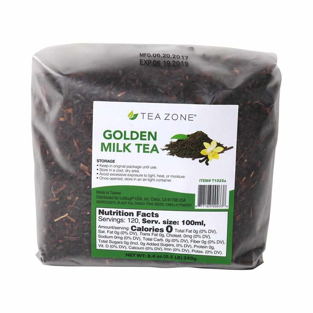 Tea Zone Golden Milk Tea Leaves - Case-Tea Leaves-Tea Zone-Restaurant Supply Drop