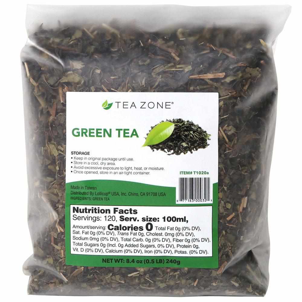 Tea Zone Green Tea Leaves - Case-Tea Leaves-Tea Zone-Restaurant Supply Drop