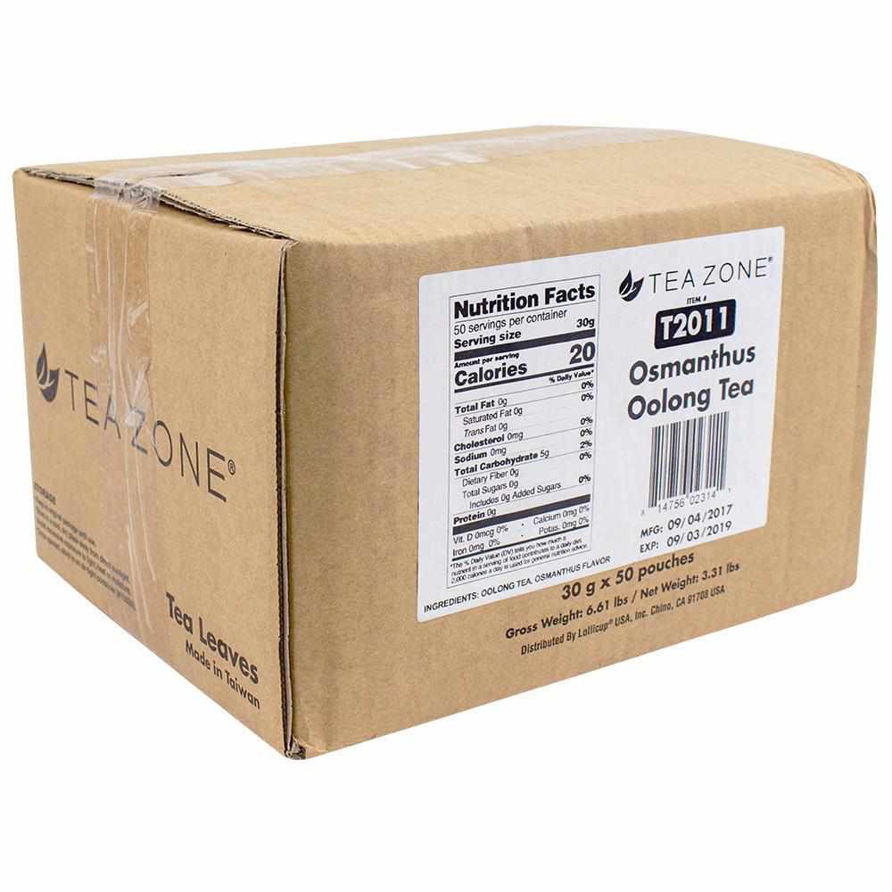 Tea Zone Osmanthus Oolong Tea - 50 Bags-Tea Leaves-Tea Zone-Restaurant Supply Drop
