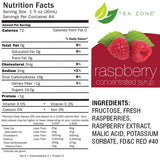 Tea Zone Raspberry Syrup Bottle - 64 oz-Syrups-Tea Zone-Restaurant Supply Drop