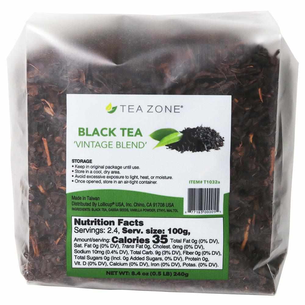 Tea Zone "Vintage Blend" Black Tea Leaves - Bag (8.46oz)-Tea Leaves-Tea Zone-Restaurant Supply Drop