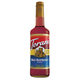 Torani Red Raspberry Syrup - 750 ml Bottle-Syrups-torani-Restaurant Supply Drop