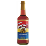 Torani Strawberry Syrup - 750 ml Bottle-Syrups-torani-Restaurant Supply Drop