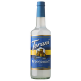 Torani Sugar Free Peppermint Syrup - 750 ml Bottle-Syrups-torani-Restaurant Supply Drop