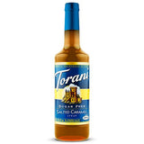 Torani Sugar Free Salted Caramel Syrup - 750 ml Bottle-Syrups-torani-Restaurant Supply Drop