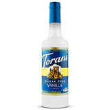 Torani Sugar Free Vanilla Syrup - 750 ml Bottle-Syrups-torani-Restaurant Supply Drop